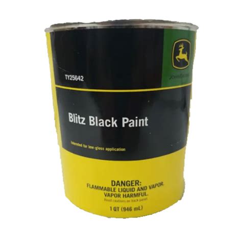 black brilliant jd|black paint for john deere.